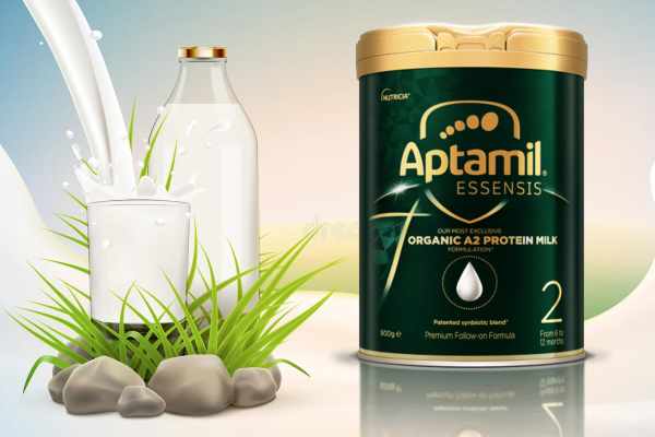 Hướng dẫn cách pha sữa Aptamil Essensis số 1,2,3 chuẩn từ nhà sản xuất