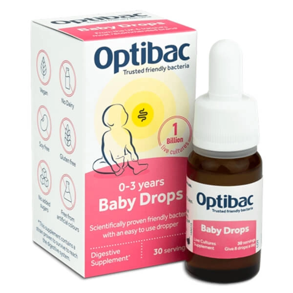 Men vi sinh Optibac, SynterAct, BioGaia cho trẻ sơ sinh có tác dụng gì?
